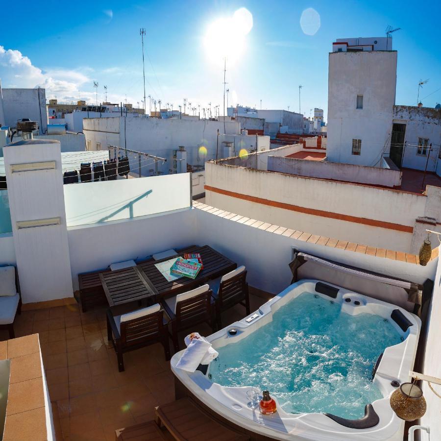 Atico & Jacuzzi Cruz By Cadiz4Rentals Exterior foto